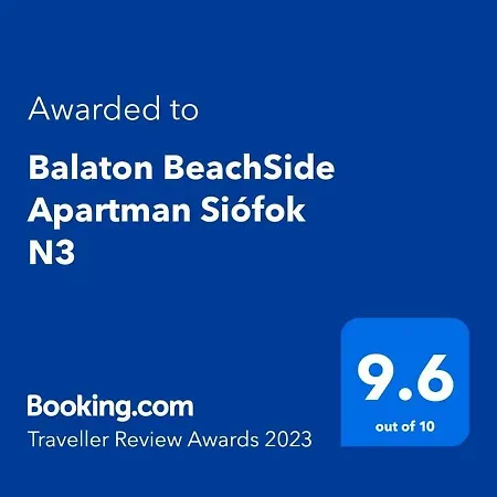 Balaton Beachside Apartman N3 Apartment